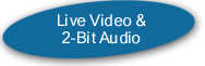 Live Video & 2-Bit Audio