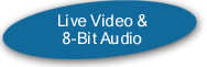 Live Video & 8-Bit Audio